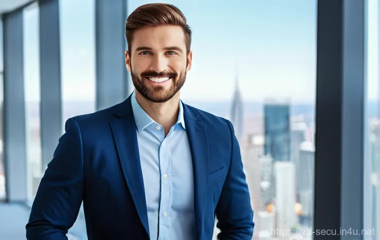 정보보안 자격증으로 가능했던 직무 전환 경험담 - **Image Prompt 1: The Breakthrough Moment**
    A determined male professional, around 30 years old,...